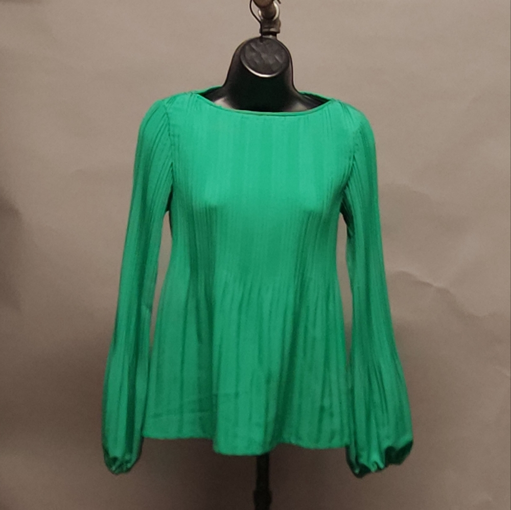 MAJE Elegant Green Women's Top, Size 1
